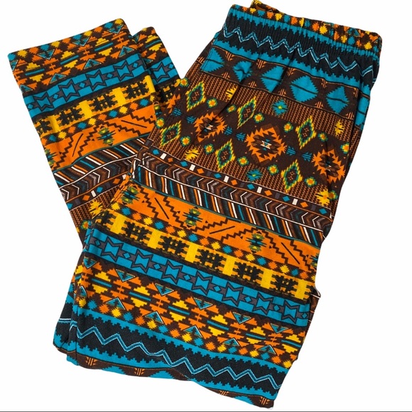 Take Two Clothing Co. southwest pattern leggings - Picture 2 of 4